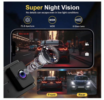 4K Dual Dash Cam