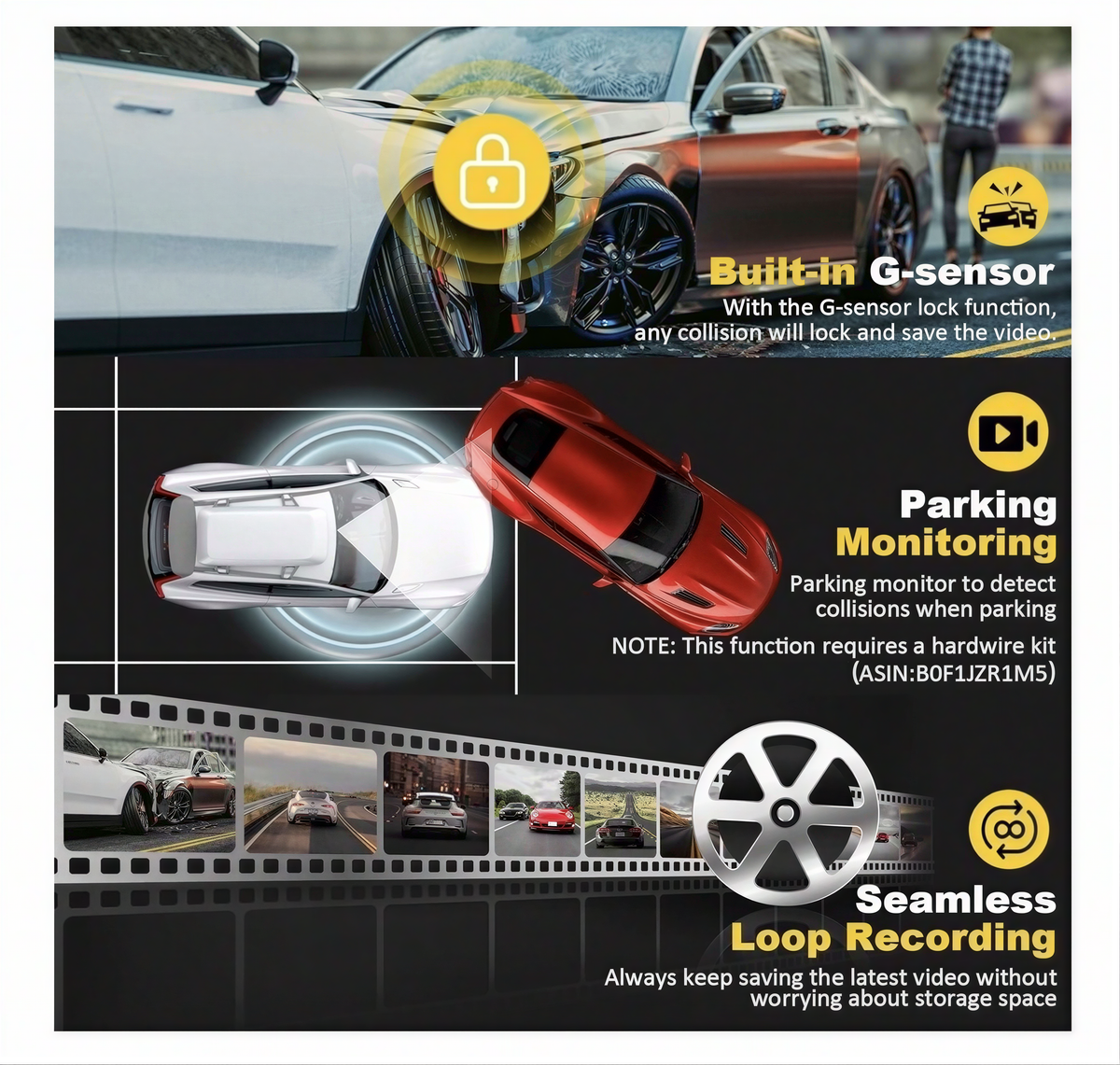 4K Dual Dash Cam
