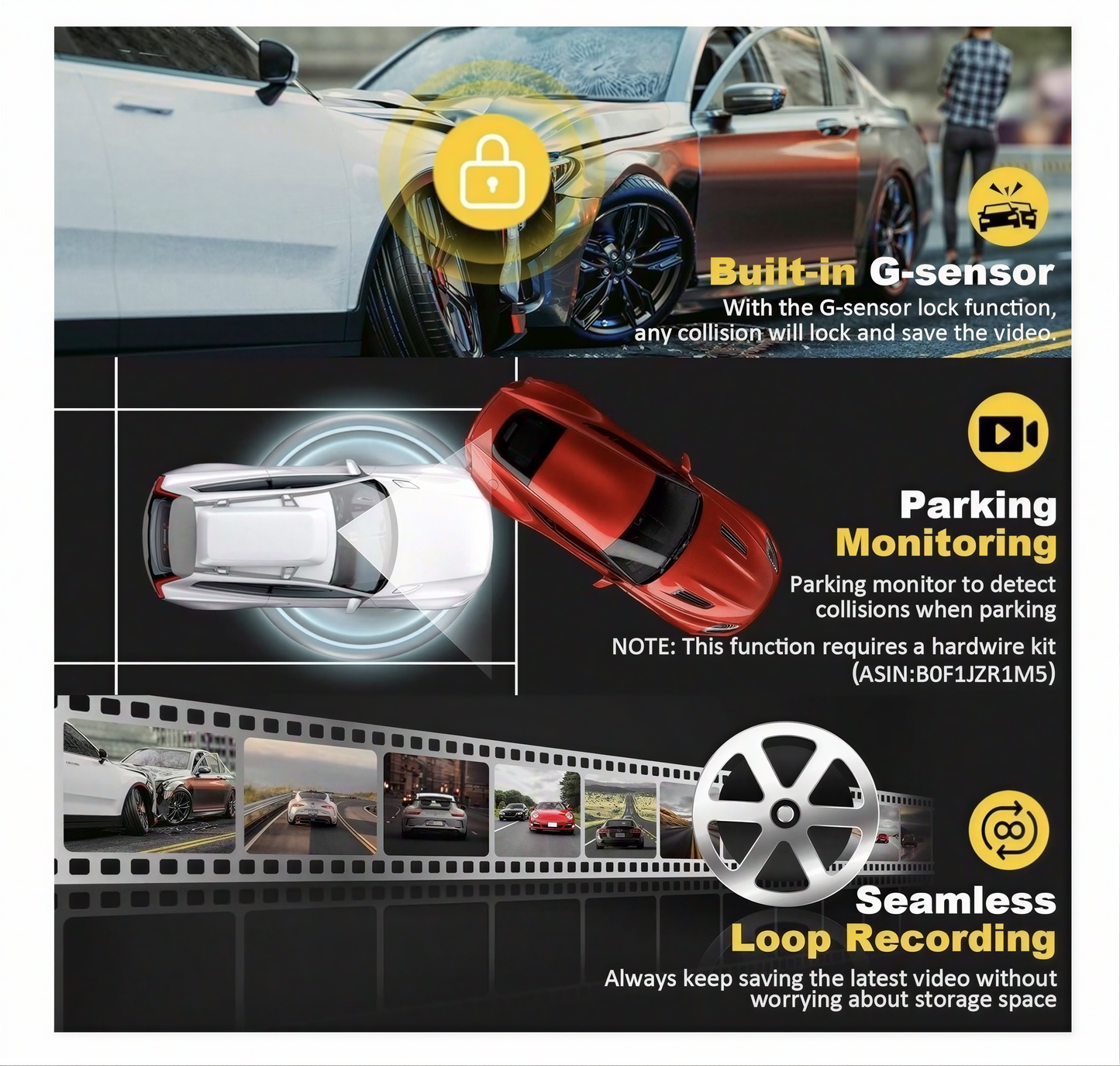 4K Dual Dash Cam