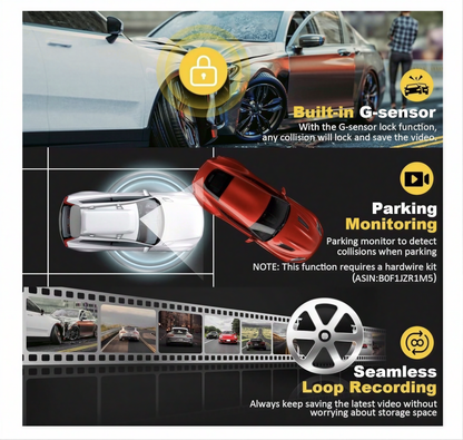 4K Dual Dash Cam