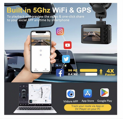 4K Dual Dash Cam